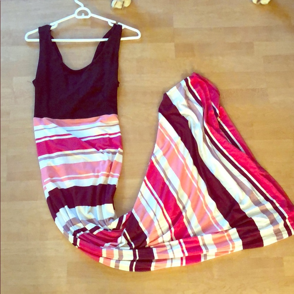 Stitch Fix Cross-Back Colored Maxi Dress